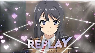 Mai Sakurajima - Replay Editamv Quick Free Project File 