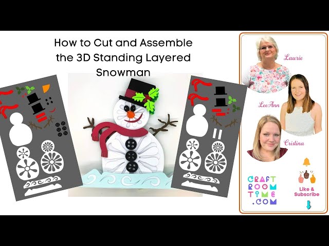 Learning and Exploring Through Play: Wooden Spool Snowmen