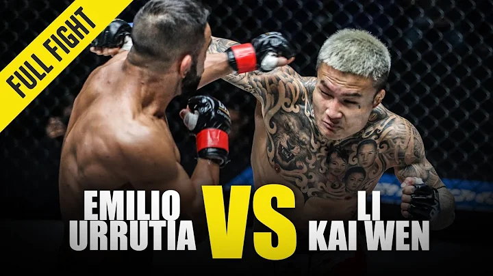 Emilio Urrutia vs. Li Kai Wen | ONE Full Fight | J...