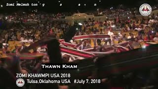 Thawnkham  Tuhun Zomi  Zomi Khawmpi Usa 2018