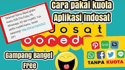 Begini..!!Cara pakai Kuota Aplikasi Indosat | internet gratis tanpa kuota - Durasi: 5.54. 