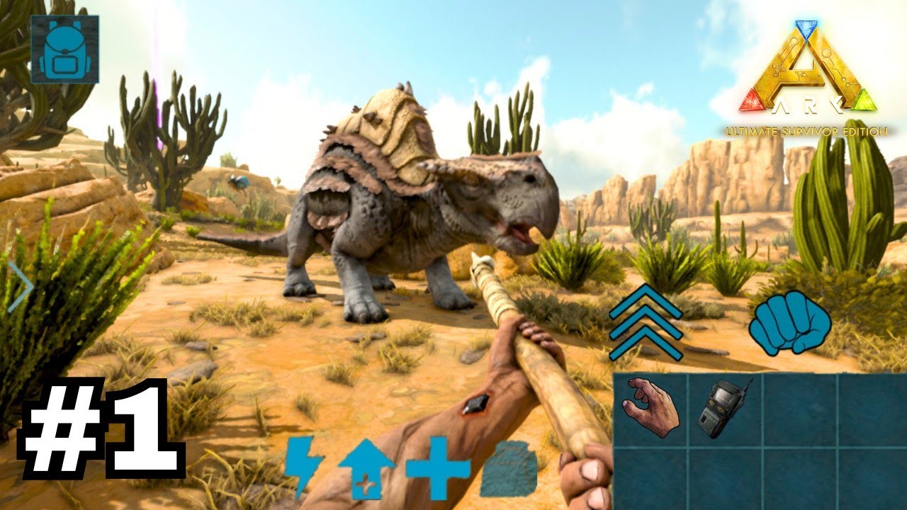 Ark Mobile All Maps - Start in Scorched Earth (EP-1 S2) SCORCHED-EARTH