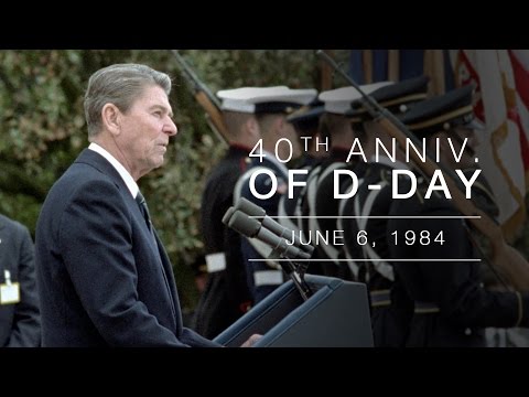 Normandy Speech: President Reagans Address Commemo...