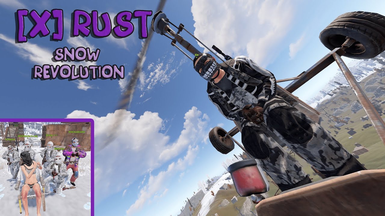 [X] SNOW R3VOLUTION в РАСТ/RUST - YouTube