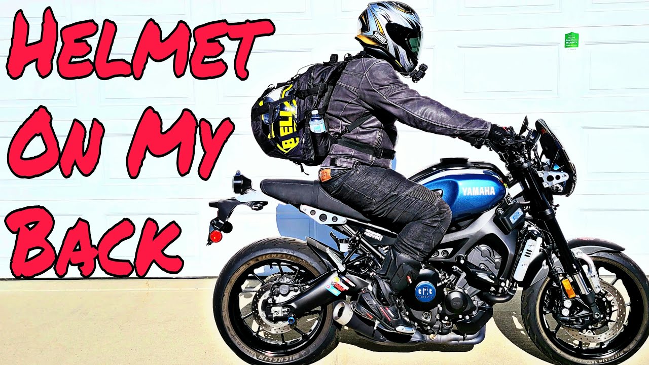 Kemimoto Motorcycle Helmet Backpack