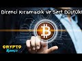#Bitcoin Analiz - Direnci Kiramadik ve Sert Dustuk! Detayli piyasa Analizi! Btc Teknik Analiz Forex