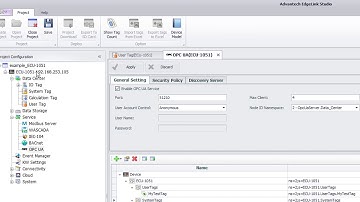 Edgelink Studio   OPC UA server demo