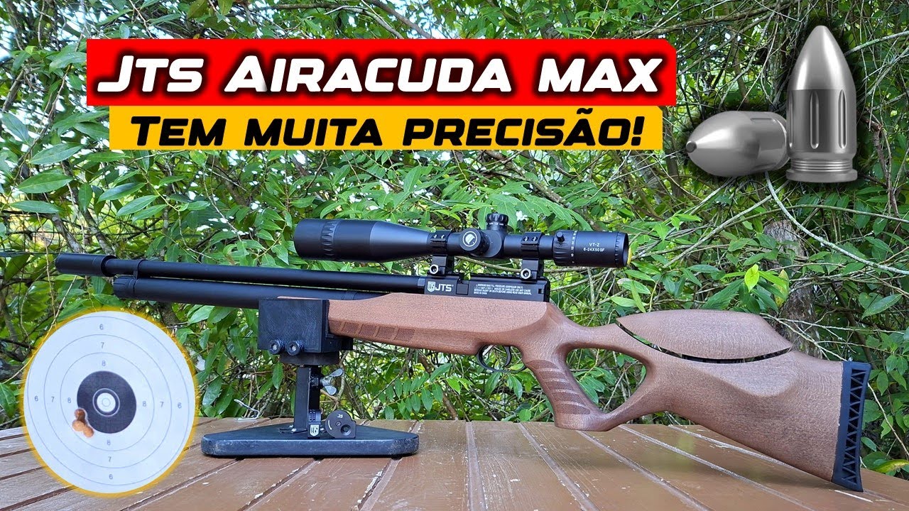 MUITA PRECISÃO COM A JTS AIRACUDA MAX 6.35!  ELA É INCRÍVEL