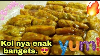 resep membuat kol gulung isi nasi / makanan khas arab ملفوف محشي