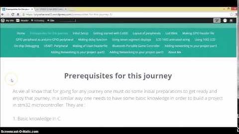 STM 32 - Tutorial 1 - INTRODUCTION
