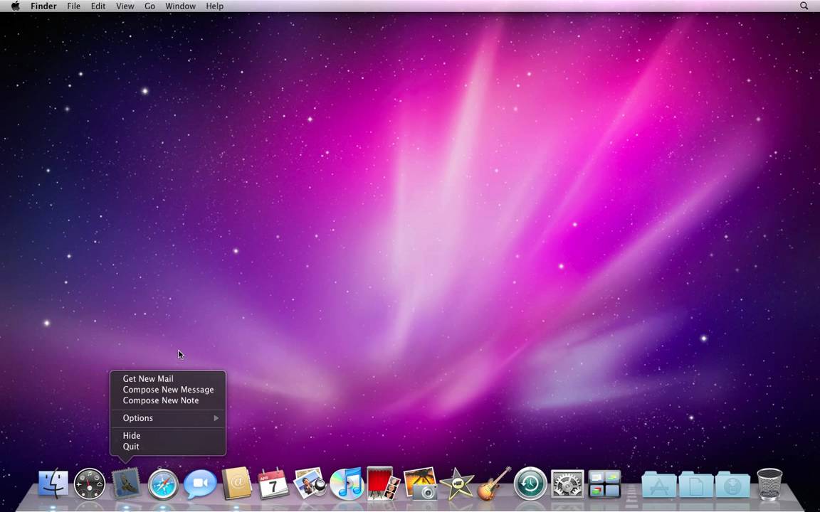 Mac OS X Snow Leopard: How to Right Click - YouTube