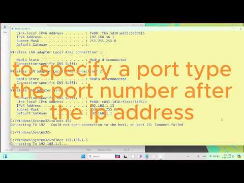 How To Use Telnet Client On Windows