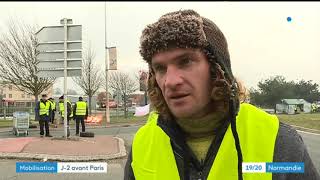 Les gilets jaunes de Dieppe à Paris ?