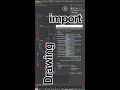 #shorts Import Drawing in 3ds Max Tips&Tricks