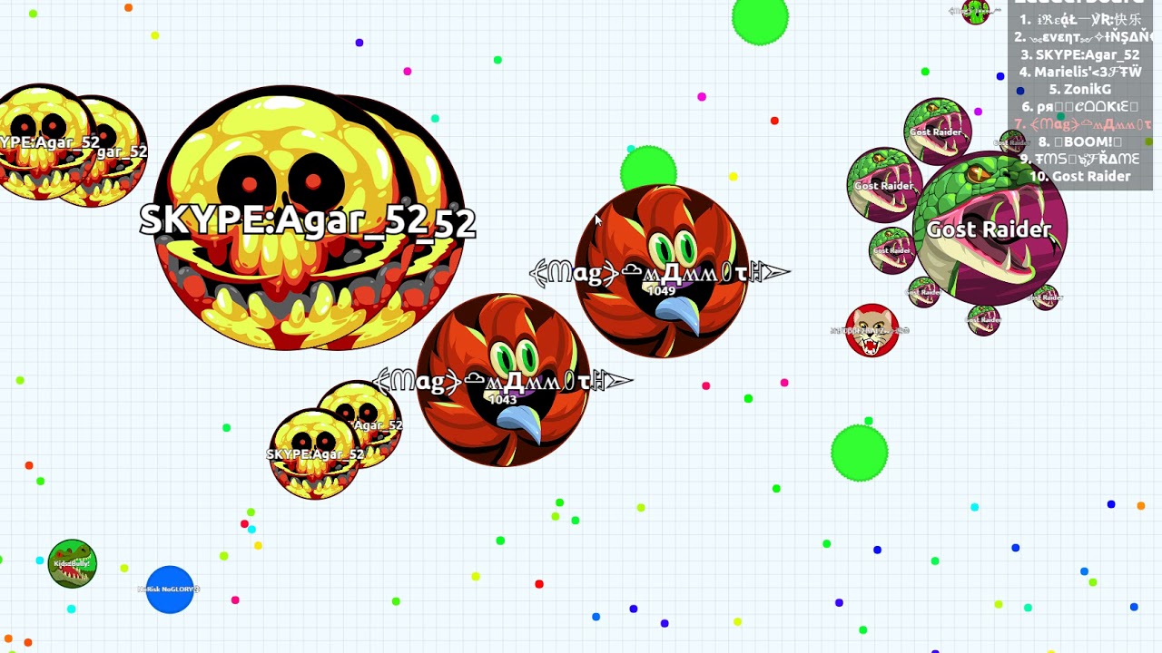 OLD SCHOOL AGAR IO - YouTube