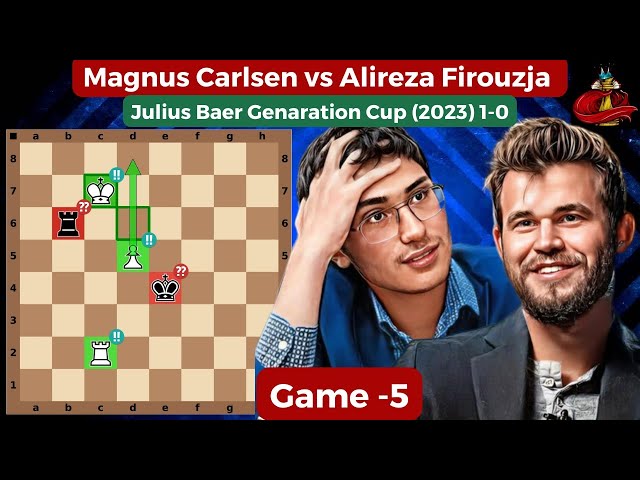 AGGRESSIVE ATTACK!! Magnus Carlsen vs Alireza Firouzja