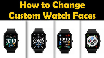 How to Install Custom Watch Faces for AmazFit GTS | Install Third Party Watch faces