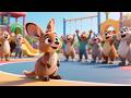 Kangaroo Counting Hop | Numbers Through Hopping Song for Kids | Fun Counting Nursery Rhyme