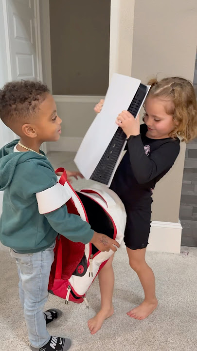 Lani gives her boyfriend Mj A Ps5 #shorts