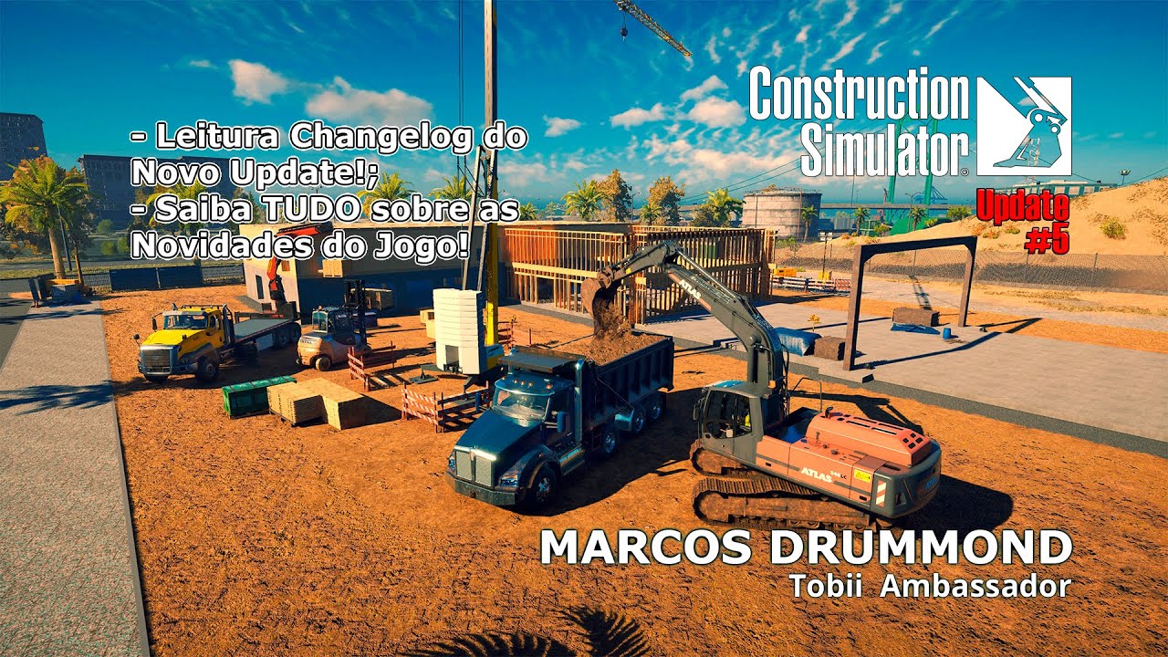 Construction Simulator Update 5 Leitura Do Changelog E Demonstra o Da Novidades YouTube