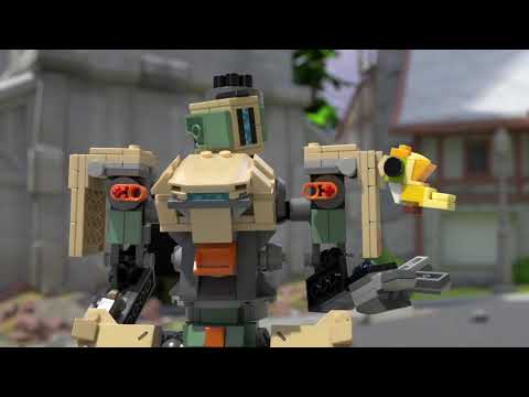 heroes-of-overwatch:-bastion-–-lego-overwatch-collectibles-–-75974