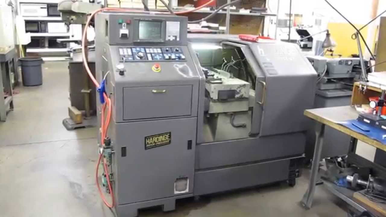 Hardinge Conquest GT-27 CNC Gang Lathe - Online Auction at www