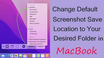 Change Default Screenshot Location in MacBook @pcguide4u