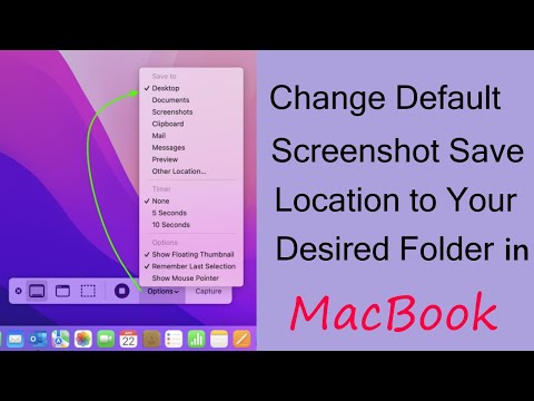 Change Default Screenshot Location in MacBook @pcguide4u