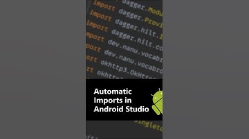 Save time with Auto Imports in Android Studio #Shorts