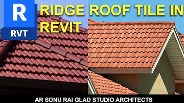 Ridge roof tile in Revit