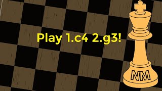 Chess Openings - The 1.c4 2.g3 English