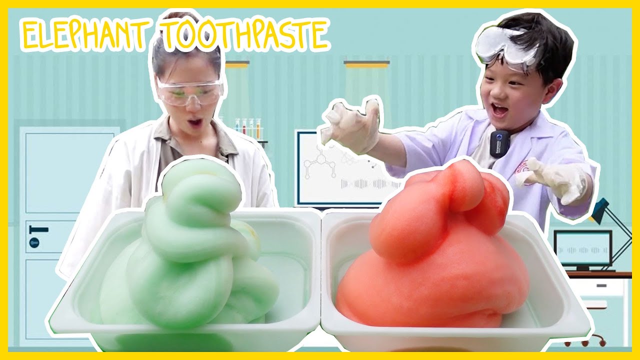 Eksperimen cara membuat Pasta Gigi Gajah | Experiment Making ELephant