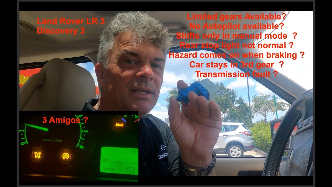 Brake switch failure on Land Rover LR3, Discovery 3 , LR 4, DIY FIX