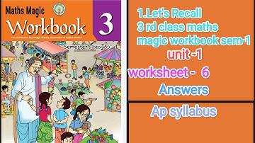 Ap 3rd class maths magic workbook sem-1 let