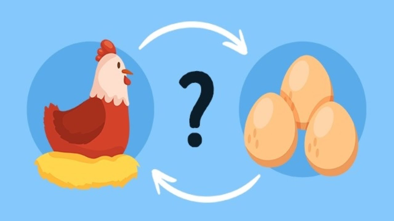 Что появилось раньше: курица или яйцо