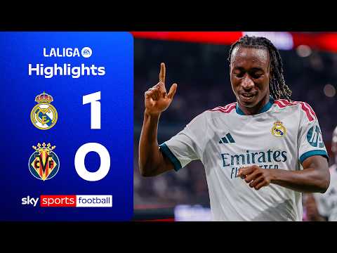 Real triumph despite Vini Jr red card | Real Madrid 1-0 Villarreal | La Liga Highlights