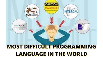 Top 5 Hardest Programming Languages || tough programming language || most difficult programming ||