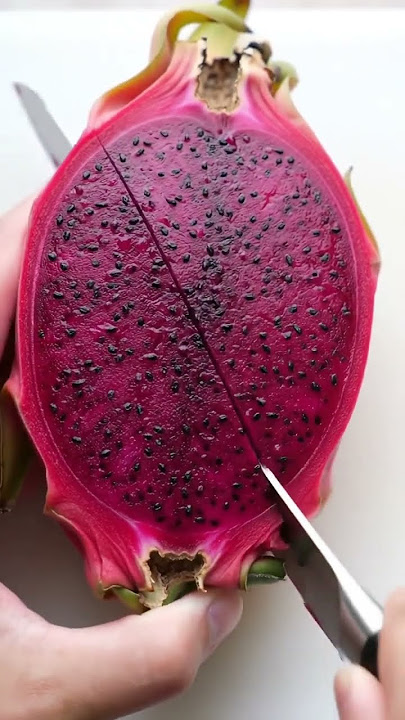 Satisfying Video | Dragon Fruit Cutting | Calm your Mind | ASMR Video #satisfying #satisfyingvideo