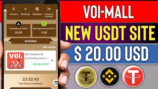 Voiltesd.Vip New Usdt Earning Site Today|New Usdt Mining App | New Usdt Earning Platform