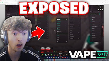 Bro Exposed himself using VAPE V4 in a Screenshare