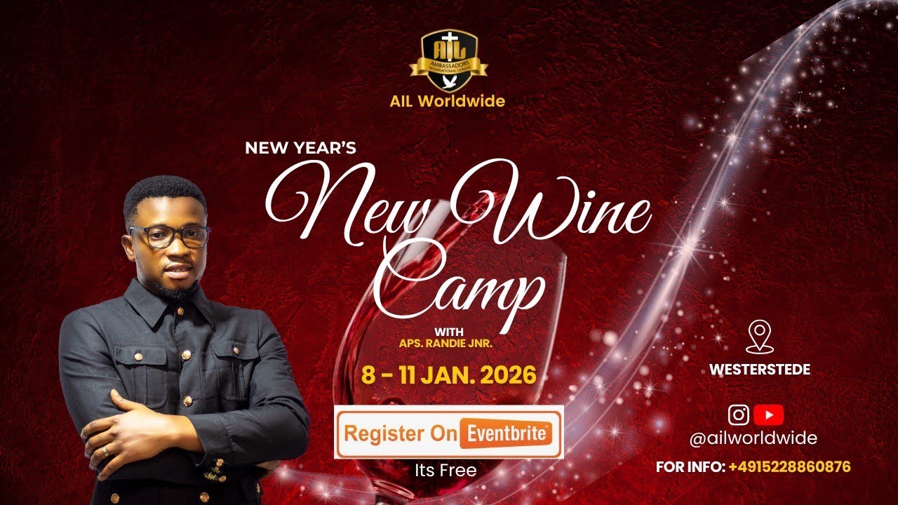 New Year's New Wine Camp - Day 1, Session 1 || 9th January 2026