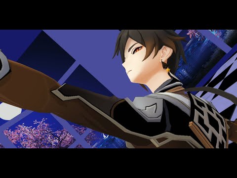 【 MMD / 原神 Genshin Impact 】Senbonzakura【钟离/Morax/Zhongli】