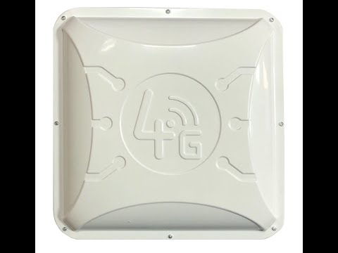 Мощная панельная 4G/3G антенна RunBit ALTA LTE MIMO 2x16 дБ для высокоскоростного интернета