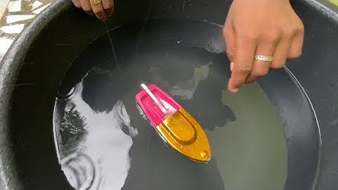 2 Minutes Review - Toy Steam Boat -Water Toy based on science experiment! from Amazon !