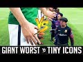 Giant Worst Team VS Tiny Icons - FIFA 19 Experiment