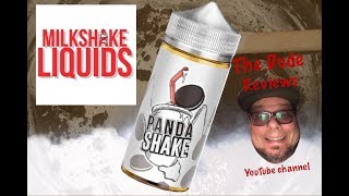 PANDA SHAKE BY MILKSHAKE LIQUIDS/ E-Juice review Resimi