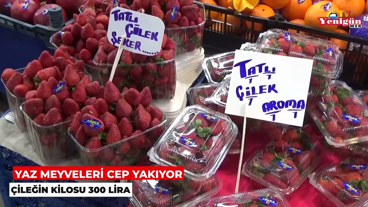 Yaz meyveleri cep yakıyor