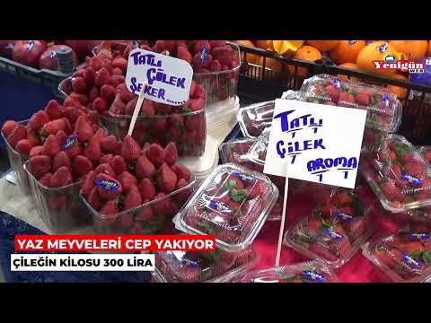 Yaz meyveleri cep yakıyor