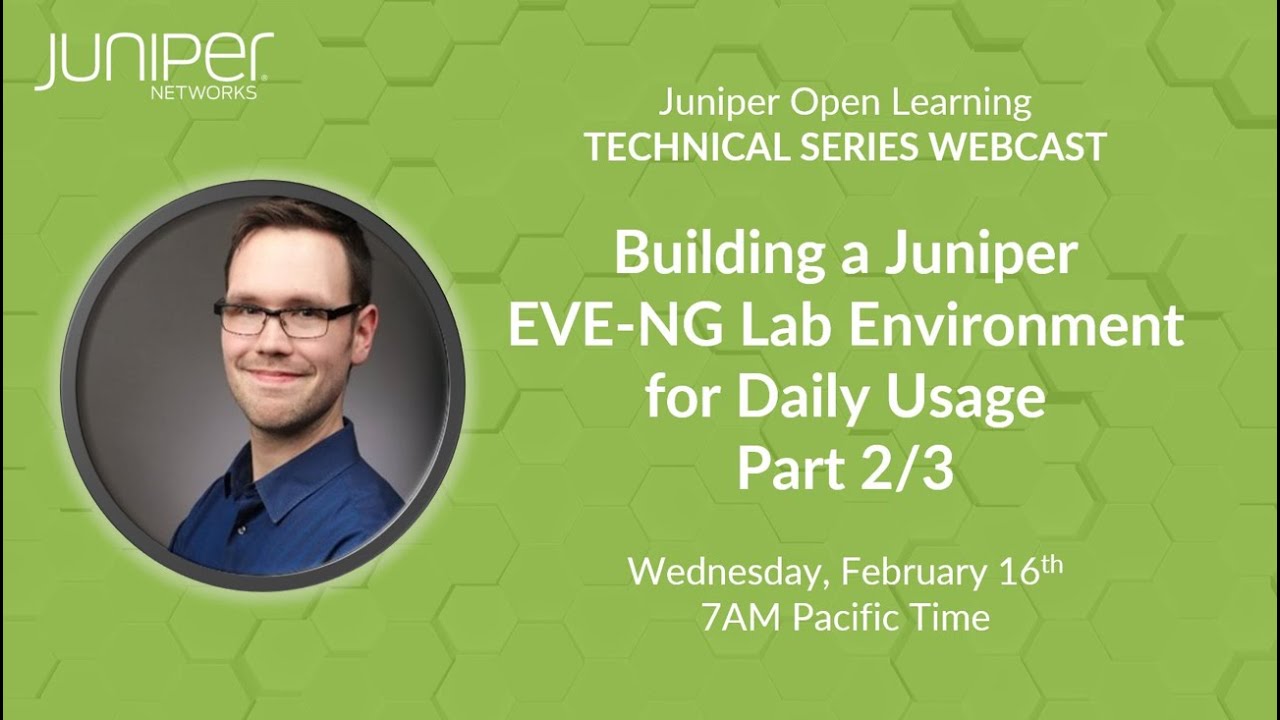 Building a Juniper EVE-NG Lab-Environment for daily usage - Part 2/3