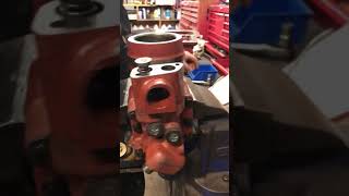 Today in the workshop - continuation of assembly of Nuffield 4/65 hydraulic spool